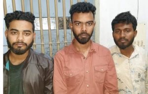 গ্রেপ্তারকৃত সজীব, আল আমিন ও হৃদয়