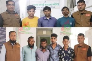ময়মনসিংহে ডিবি’র অভিযানে ৭ মাদক ব্যবসায়ী গ্রেপ্তার