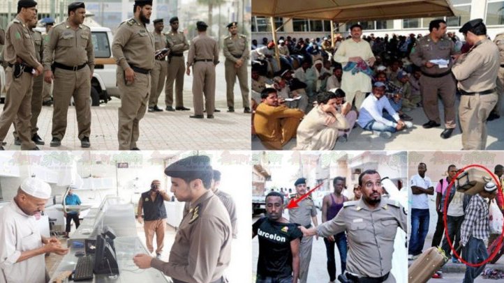 সৌ‌দি আরবে প্রবাসীদের ব্যাপক ধরপাকড় চলছে