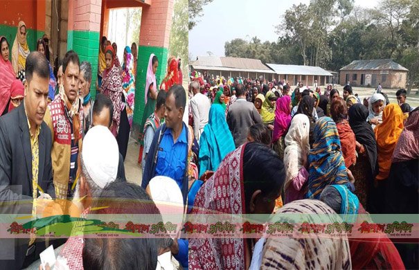 কাঠাল সরকারী প্রাথমিক বিদ্যালয়ের মাঠে সমাজসেবা অধিদপ্তরের আয়োজনে কর্মসুচী