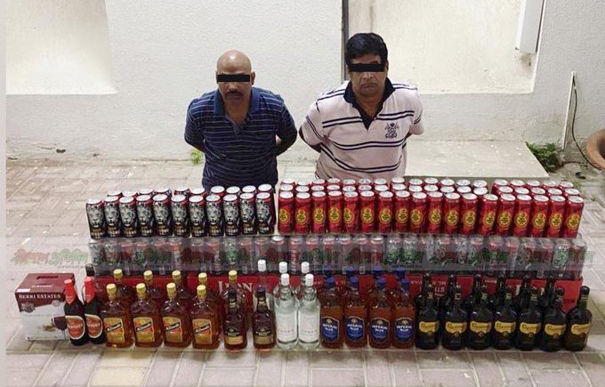 কাতারে অবৈধভাবে মদ বিক্রির অপরাধে দুই প্রবাসী গ্রেপ্তার