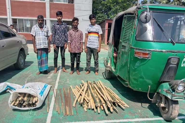 ৪ বিএনপি কর্মী আটক