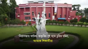নিরাপত্তায় ফাটল: বাকৃবির দুই হলে চুরির ঘটনা