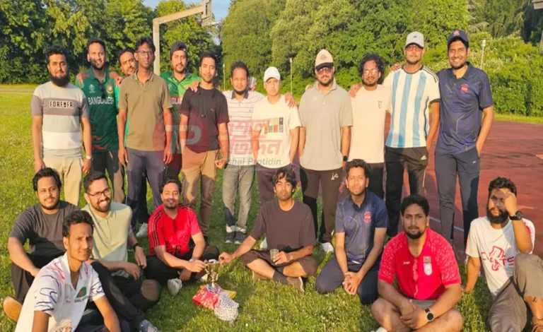 সোন্ডরবার্গ বাংলাদেশ কমিটির উদ্যোগে অনুষ্ঠিত হয়েছে এক প্রীতি টি-১০ শর্টপিচ ক্রিকেট টুর্নামেন্ট।